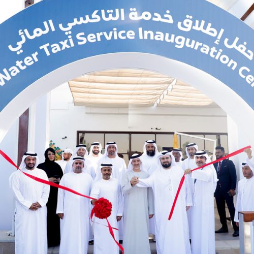 أبوظبي البحرية تطلق خدمة التاكسي المائي